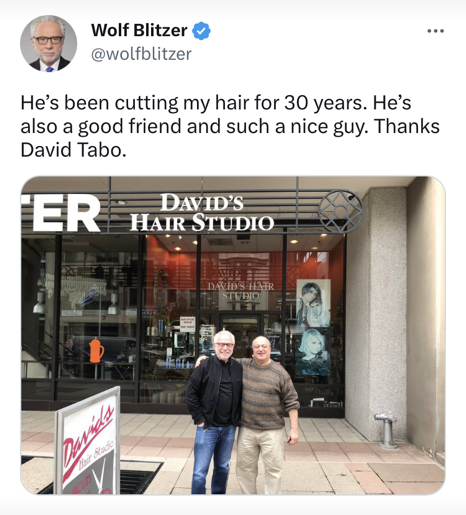 David's Hair Studio.